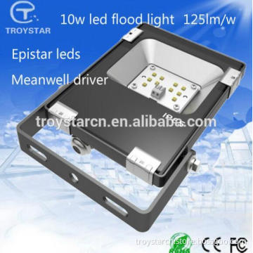 EPISTARchip Mean well driver 125lm/w 10w mini led flood light